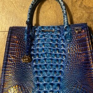 Brahmin rare hard to find duxbury large purse. Caroline blue azul